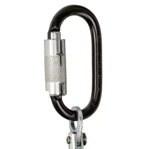 Latitude Pro 7' Single Web SRL-P: Triple Lock Carabiner, Rebar Hook - 018-5010 - Image 3