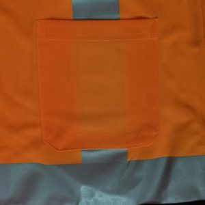 Class 3 Black Bottom Long Sleeve High Visibility T-Shirt – Wickmaster™ 2002BLS - Image 3