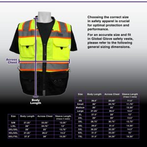 iPad, Zip Surveyor's Mesh Vest - GLO-079 - Image 4