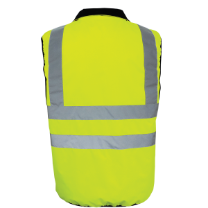 High-Visibility Reversible Insulated Safety Vest - GLO-V1 - Image 5