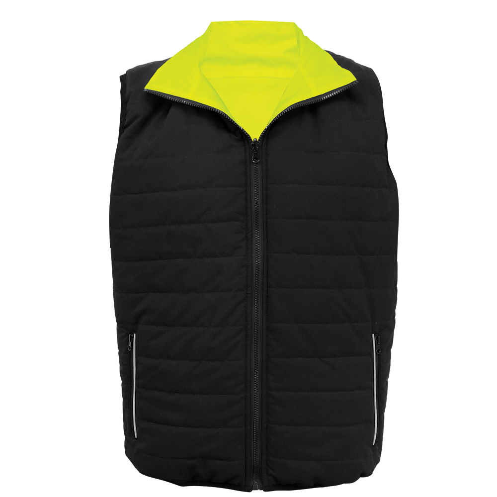 High-Visibility Reversible Insulated Safety Vest - GLO-V1 - North ...
