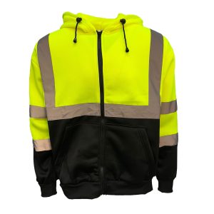 Comfort Weight Fleece Zip-Up Hoodie, Class 3 - JS3300