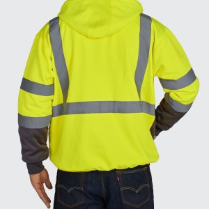 Hoodie, Zip-Up, Soft Shell, Class 3 - UHV425 - Image 3