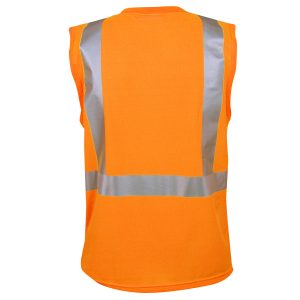 Sleeveless Hi-Vis T-Shirt, Class 2 – V420 - Image 4