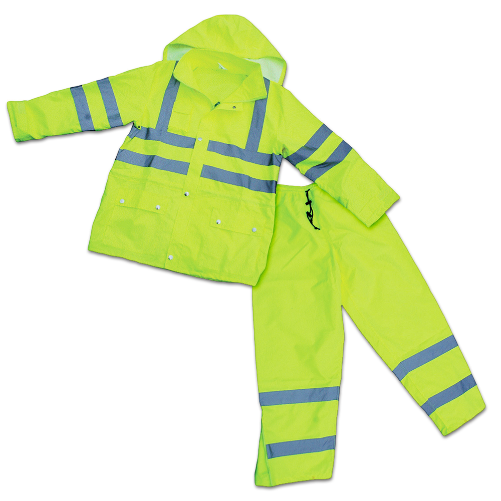Hi-Vis Raingear and Pants - Safety Rain Gear for Work - North American ...