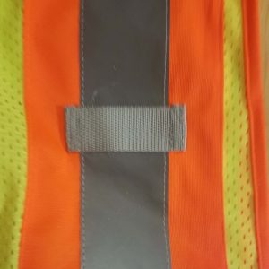 Zip-Up Contrasting Mesh Vest - JS1103 - Image 3