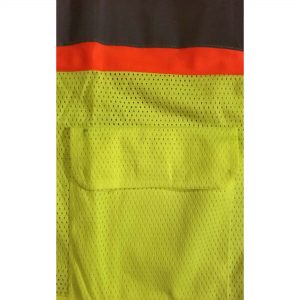 Best Vest™ - Zippered Contrasting Mesh Vest - JS1105 - Image 3