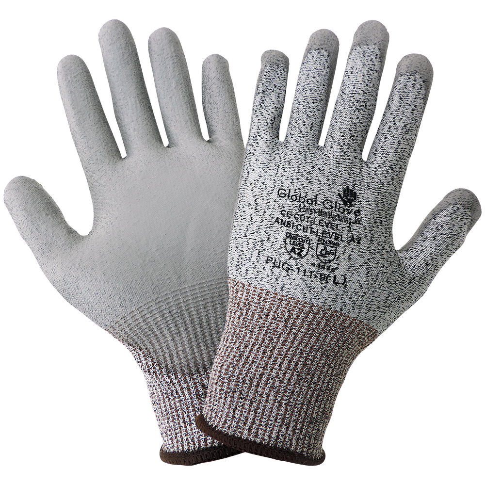 Global Glove & Safety PUG-006 Economy Polyurethane Coated Cut Resistan –  Safewerks