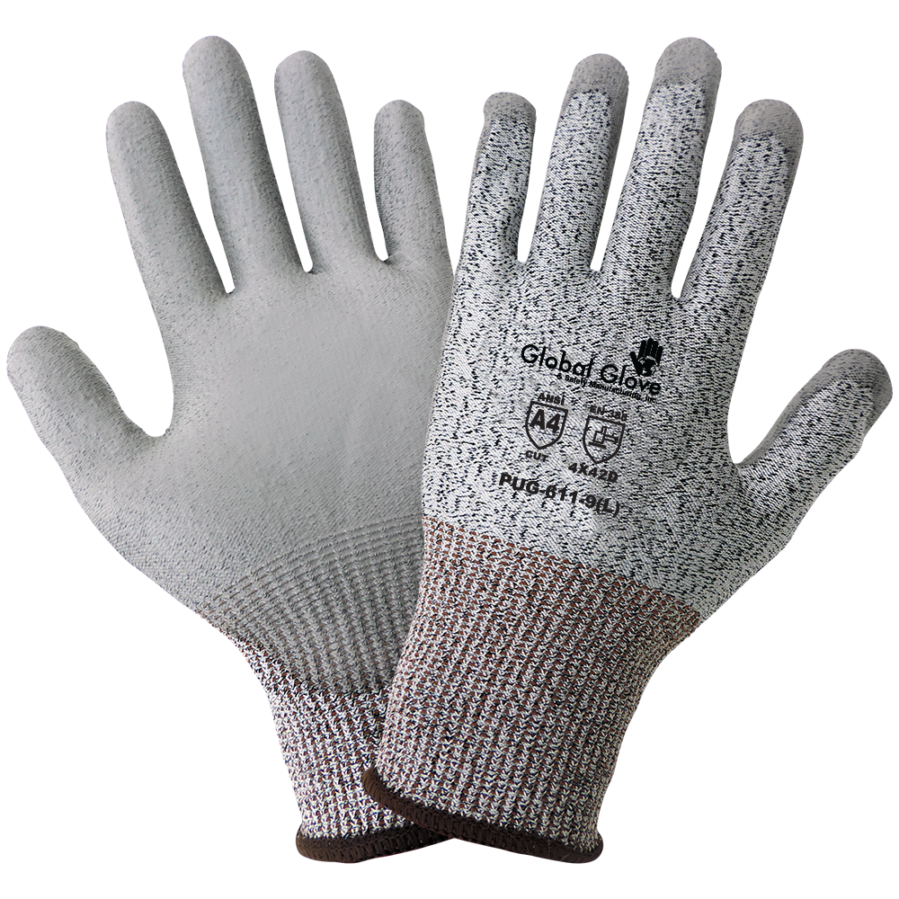 Samurai Glove - Polyurethane Coated Cut Resistant Gloves - PUG-611 - North American Safety