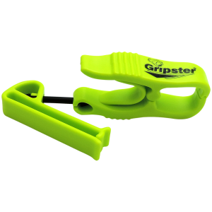 GRIPSTER - HIGH-VISIBILITY YELLOW/GREEN GLOVE CLIP