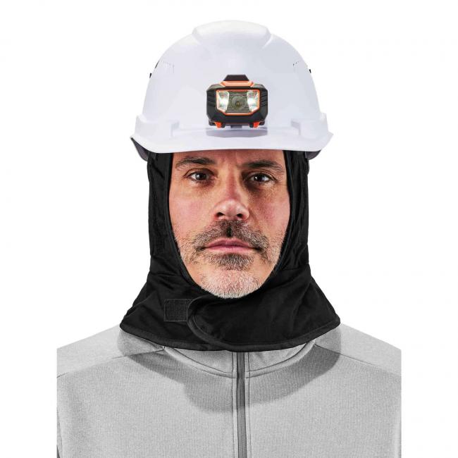 N-Ferno® - Winter Hard Hat Liner - 2-Layer, Fleece-Lined, Cotton Shell,  Shoulder Length - 6852 - North American Safety