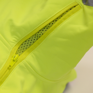 Soft Shell, Water & Wind, Insulated Contractor Hoodie Hi Vis Safety Jacket - SJ32145B - Image 3