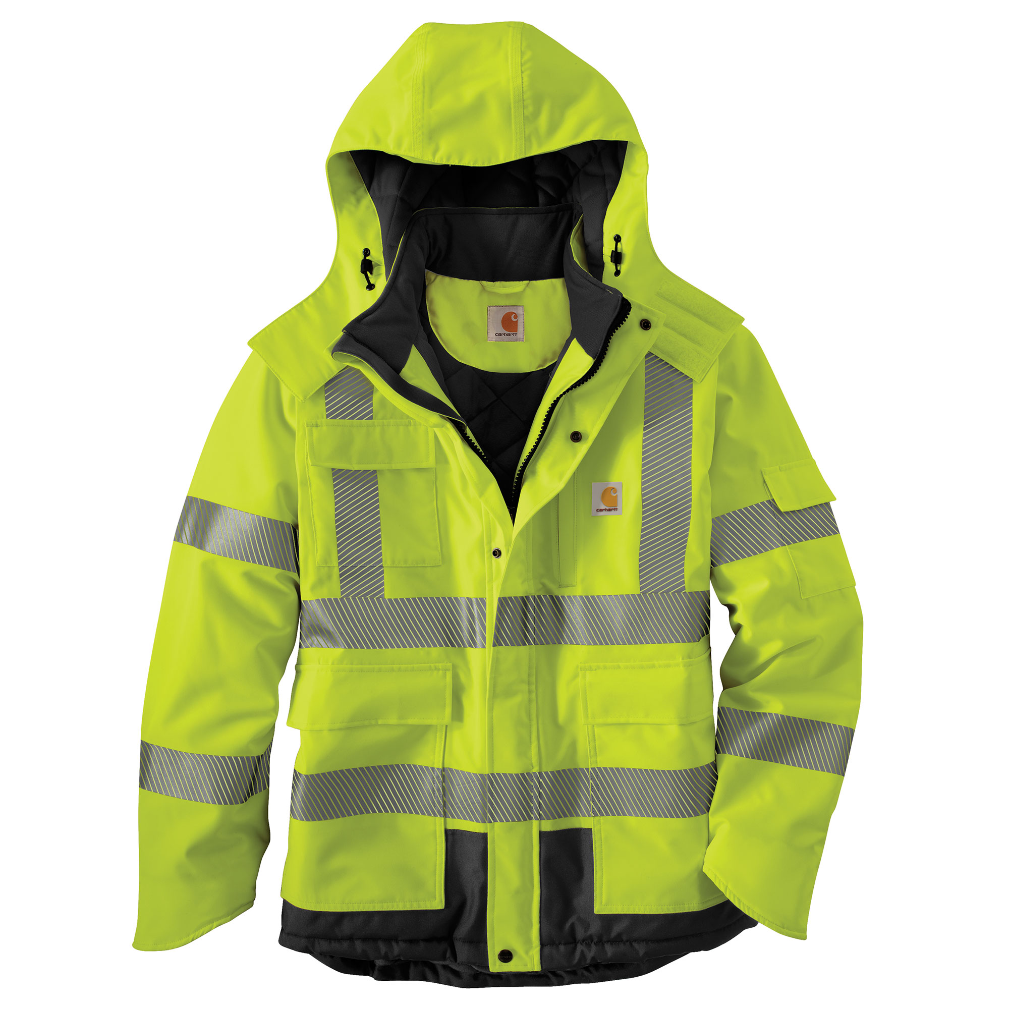 Carhartt Hi-Vis Waterproof Sherwood Safety Jacket - 100787 - North American Safety