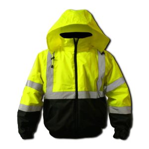 Hi-Vis Insulated Safety Jacket, Class 3 FORIBJ (3X-4X ONLY) - Image 3