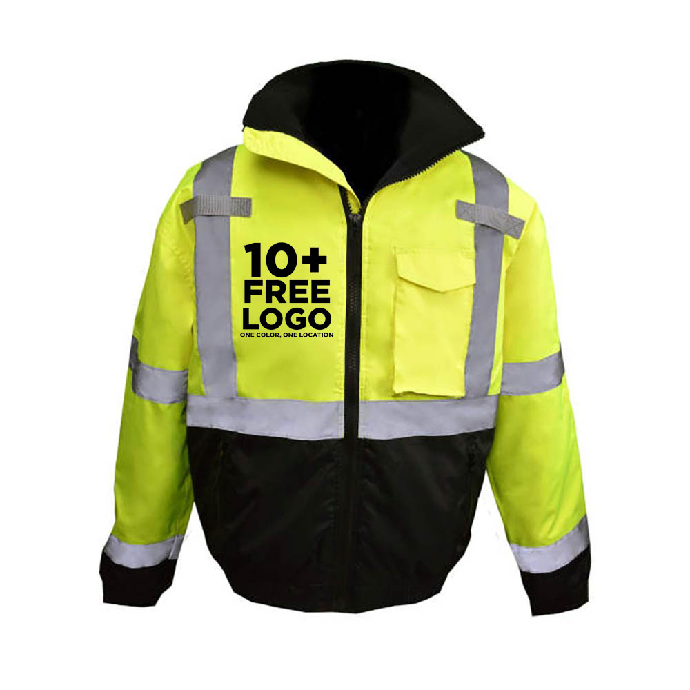 Radians SJ11QB Class3 High Visibility Weatherproof Bomber Jacket with