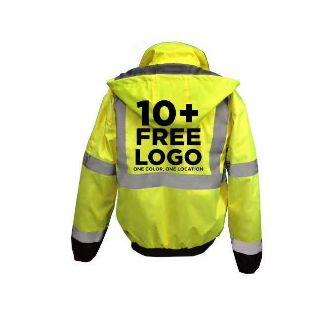 Radians SJ11QB Class3 High Visibility Weatherproof Bomber Jacket with