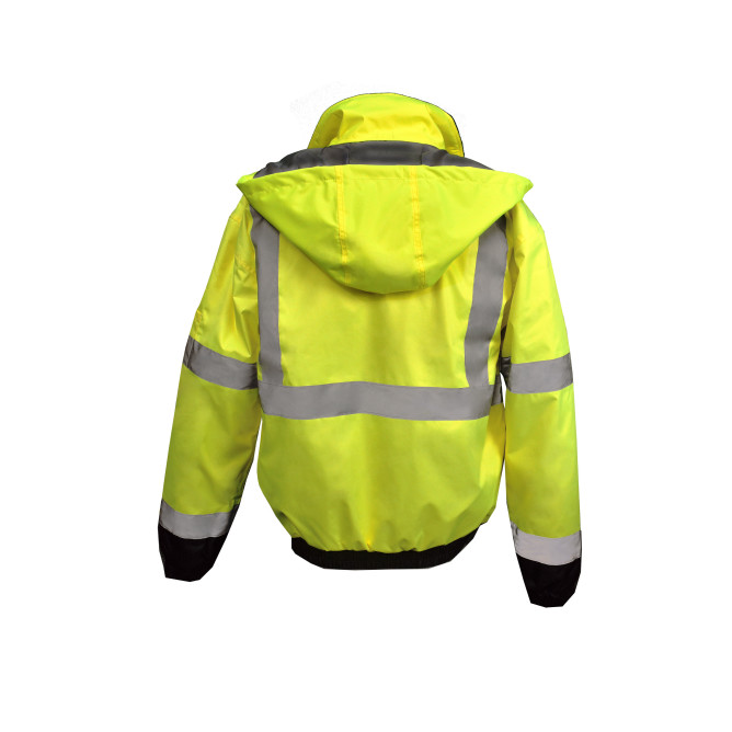 Radians SJ11QB Class3 High Visibility Weatherproof Bomber Jacket with ...
