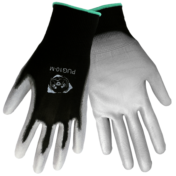 PUG-10 Polyurethane dipped gloves