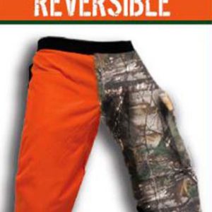 Forester RealTree® Camo/Orange Reversible Apron Style Chainsaw Chaps CHAP-437-RTR