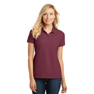 Our Most Affordable Ladies Polo Shirt – L100 with Embroidered Logo - Image 3