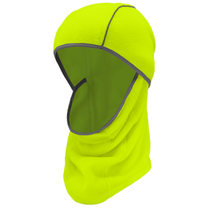 Bullhead Safety™ Winter Liners High-Visibility Yellow/Green, Shoulder-Length, Multifunctional, Hinged Thermal Balaclava - WL310-YG - Image 5