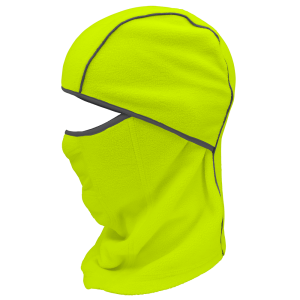 Bullhead Safety™ Winter Liners High-Visibility Yellow/Green, Shoulder-Length, Multifunctional, Hinged Thermal Balaclava - WL310-YG - Image 6