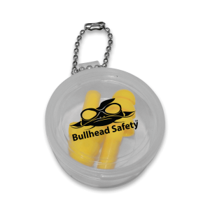 Bullhead Safety Reusable Silicone NRR 23 dB Earplugs - Uncorded - HP-S1 (100 Pairs) - Image 3