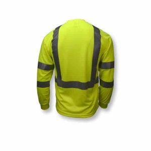 Radians ST21 Class 3 Long Sleeve Hi-Vis T-shirt with Max-Dri™ - Image 4