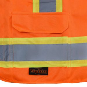 Radians SV46 Surveyor Type R Class 2 Breakaway Safety Vest - Safety Orange - Image 11