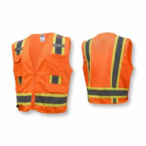Radians SV46 Surveyor Type R Class 2 Breakaway Safety Vest - Safety Orange - Image 5