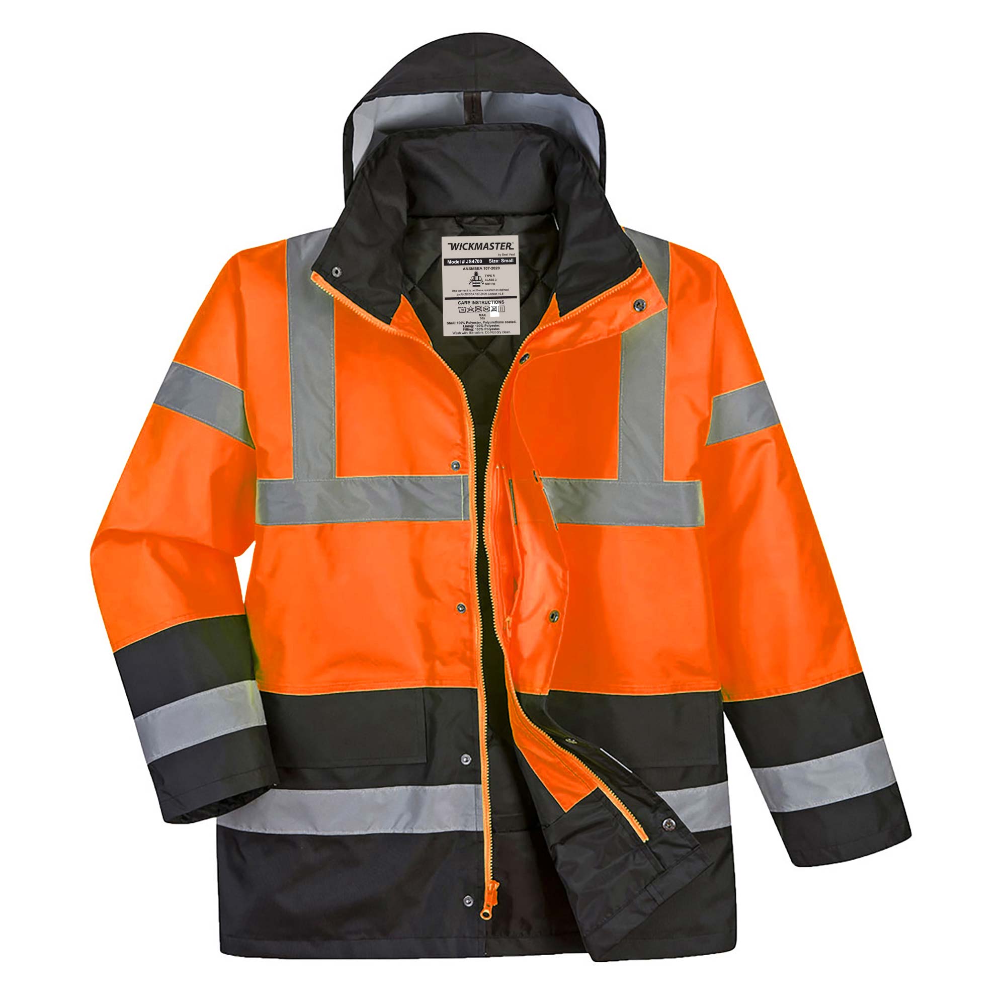 Wickmaster™ Waterproof Winter Parka - JS4700 - North American Safety