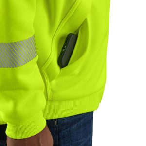 Carhartt High Visibility Loose Fit Midweight Class 3 Pullover Sweatshirt – 104987-323 - Image 6