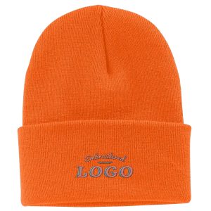 Soft Acrylic Beanie 12" – NAS 90 Embroidered - Image 3