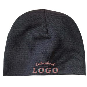 Soft Acrylic Beanie - 8 1/2" – NAS 91 Embroidered - Image 3
