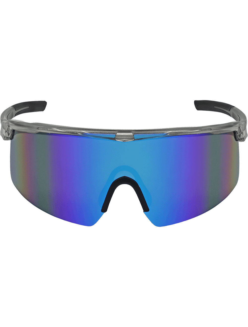 Whipray™ Blue Mirror Performance Fog Technology Polarized Lens, Silver  Inlay Frame Safety Glasses - BH3219PFT - North American Safety