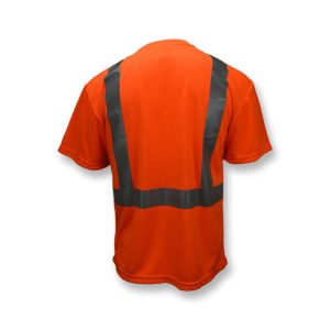 Radians ST11 Class 2 High Visibility Safety T-Shirt with Max-Dri™ – ST11-2POS (orange) - Image 4