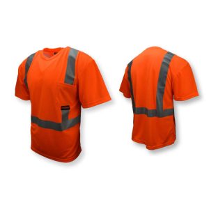 Radians ST11 Class 2 High Visibility Safety T-Shirt with Max-Dri™ – ST11-2POS (orange) - Image 5