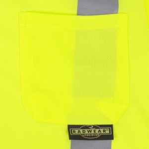 Radians ST12B Class 2 High Visibility Color Blocked Safety Short Sleeve Polo – ST12B-2PGS - Image 9