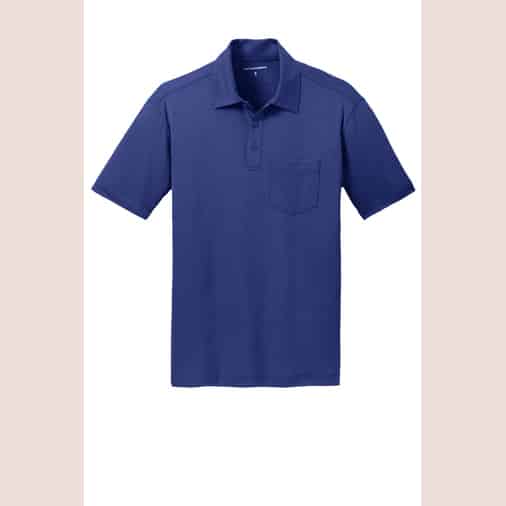 Silk Touch™ Performance Pocket Polo – K540P with Embroidered Logo ...