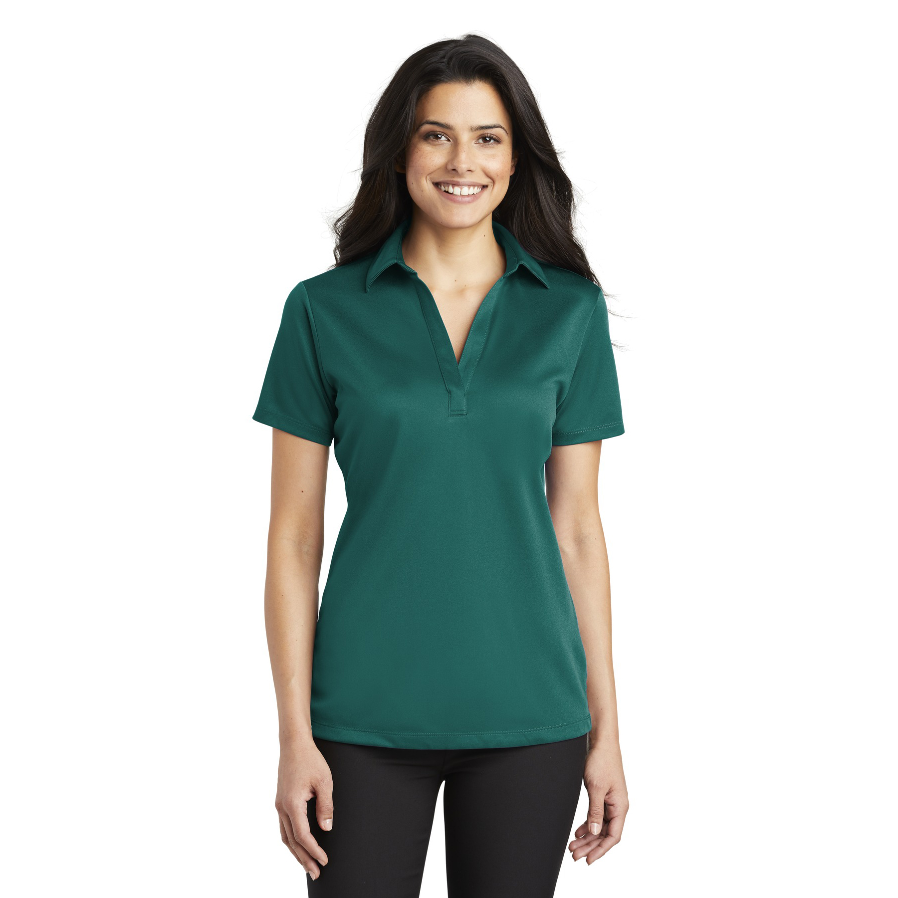 Women's dri fit polo hot sale shirts