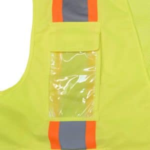 Radians SV6 Two Tone Surveyor Type R Class 2 Solid/Mesh Safety Vest - Image 5
