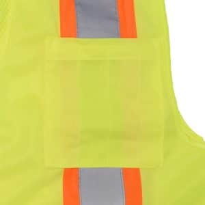 Radians SV6 Two Tone Surveyor Type R Class 2 Solid/Mesh Safety Vest - Image 6