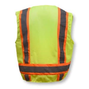 Radians SV6 Two Tone Surveyor Type R Class 2 Solid/Mesh Safety Vest - Image 10