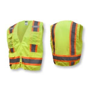 Radians SV6 Two Tone Surveyor Type R Class 2 Solid/Mesh Safety Vest - Image 11