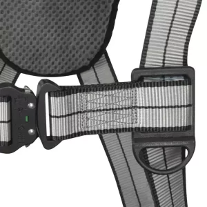 Safewaze PRO+ Slate Construction Harness: Alu 3D, Alu QC Chest/Legs – 021-1818 (Size Small) - Image 3