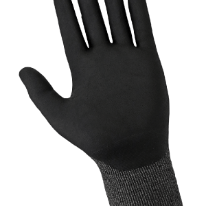 GGS CR921 - Salt-and-Pepper Cut Resistant Coated Touch Screen Gloves Made with 21-Gauge Tuffalene® Platinum - Cut level A4 - Image 5