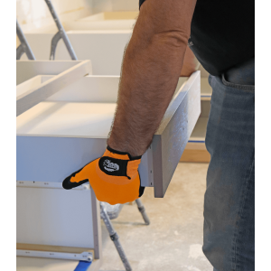 GGS 510MFV - MF High-Visibility Mach Finish Nitrile Palm Coated Gloves with Cut, Abrasion, and Puncture Resistance - CUT LEVEL A1 - Image 5