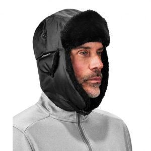 Ergodyne - N-Ferno Classic Trapper Hat - Black - L/XL - Image 7