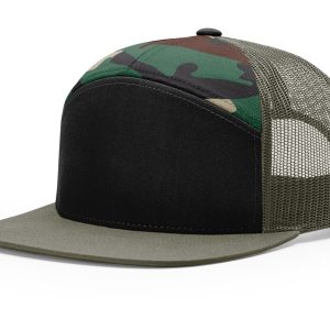 Richardson 168 Mesh Back 7 Panel Trucker Cap *Includes Embroidered Logo* *Min. Order 24* - Image 10