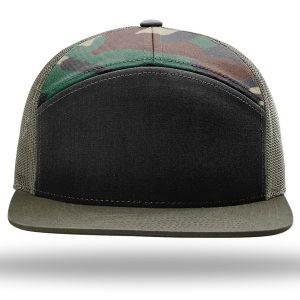 Richardson 168 Mesh Back 7 Panel Trucker Cap *Includes Embroidered Logo* *Min. Order 24* - Image 5
